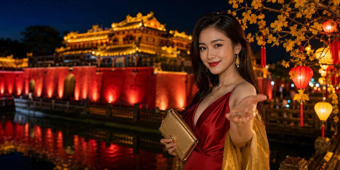 Người dùng Huếnhận phong bì đỏ và kiểm tra thanh toán thể thao dịp lễ hội tại Huế